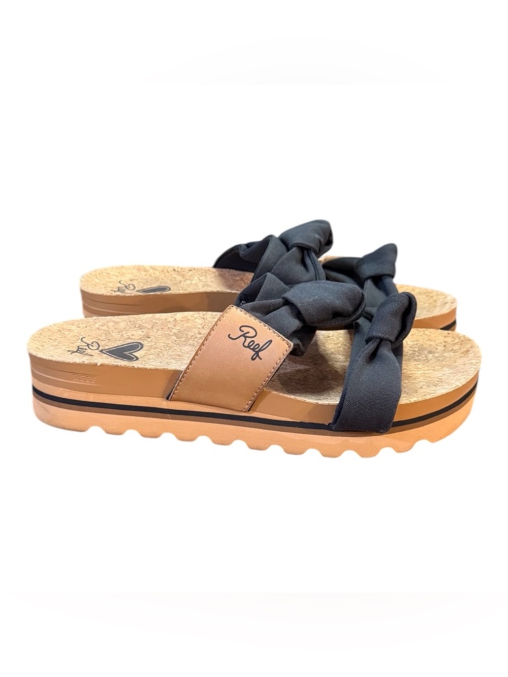 Reef Knotty Vista Hi Platform Sandals Women’s Size 10